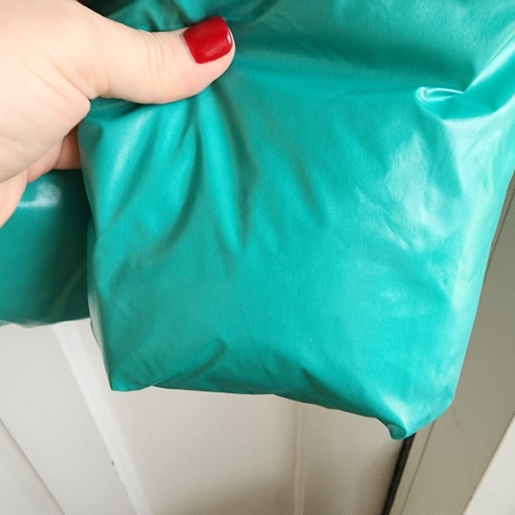 A New Day Jade Green Puffer Jacket Coat, Sz M - Picture 7 of 14